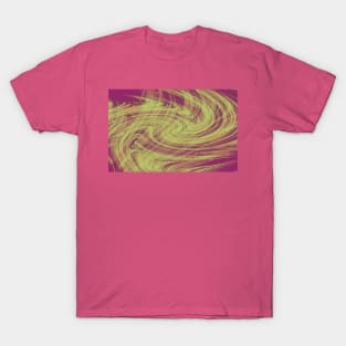 Golde Magenta Wave Abstract T-Shirt